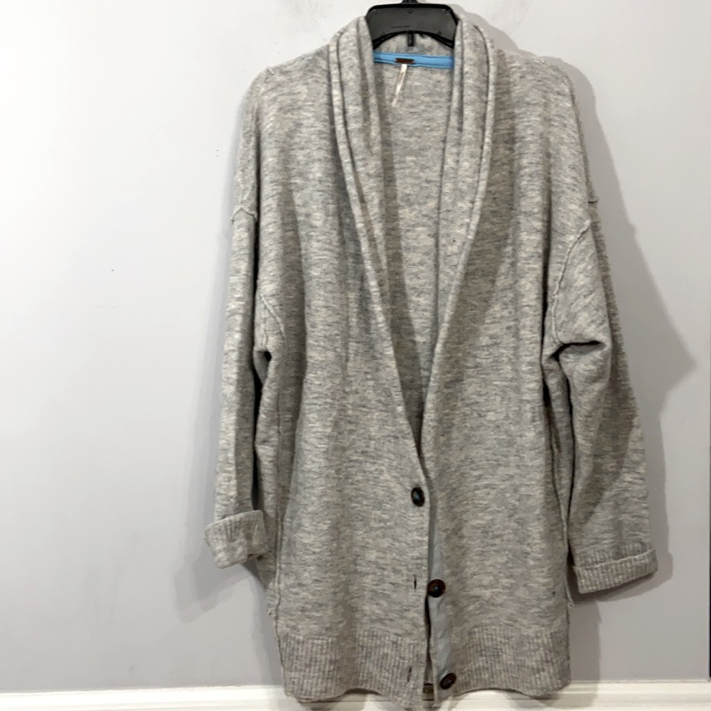 Free People Oversized Cardigan Size S Retail $98